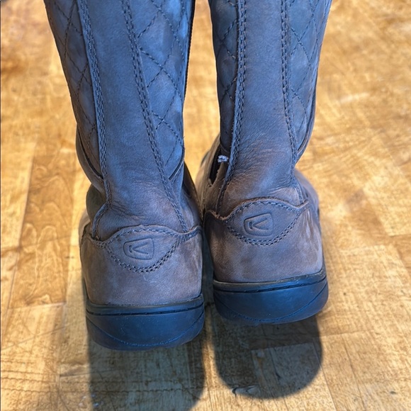 Keen Brown Winter Rain Boots with Plush Lining - Picture 5 of 5